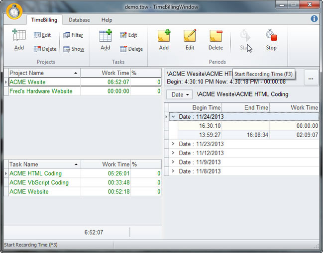 Download Hourguard Timesheet Employee Productivity Mac 1.53